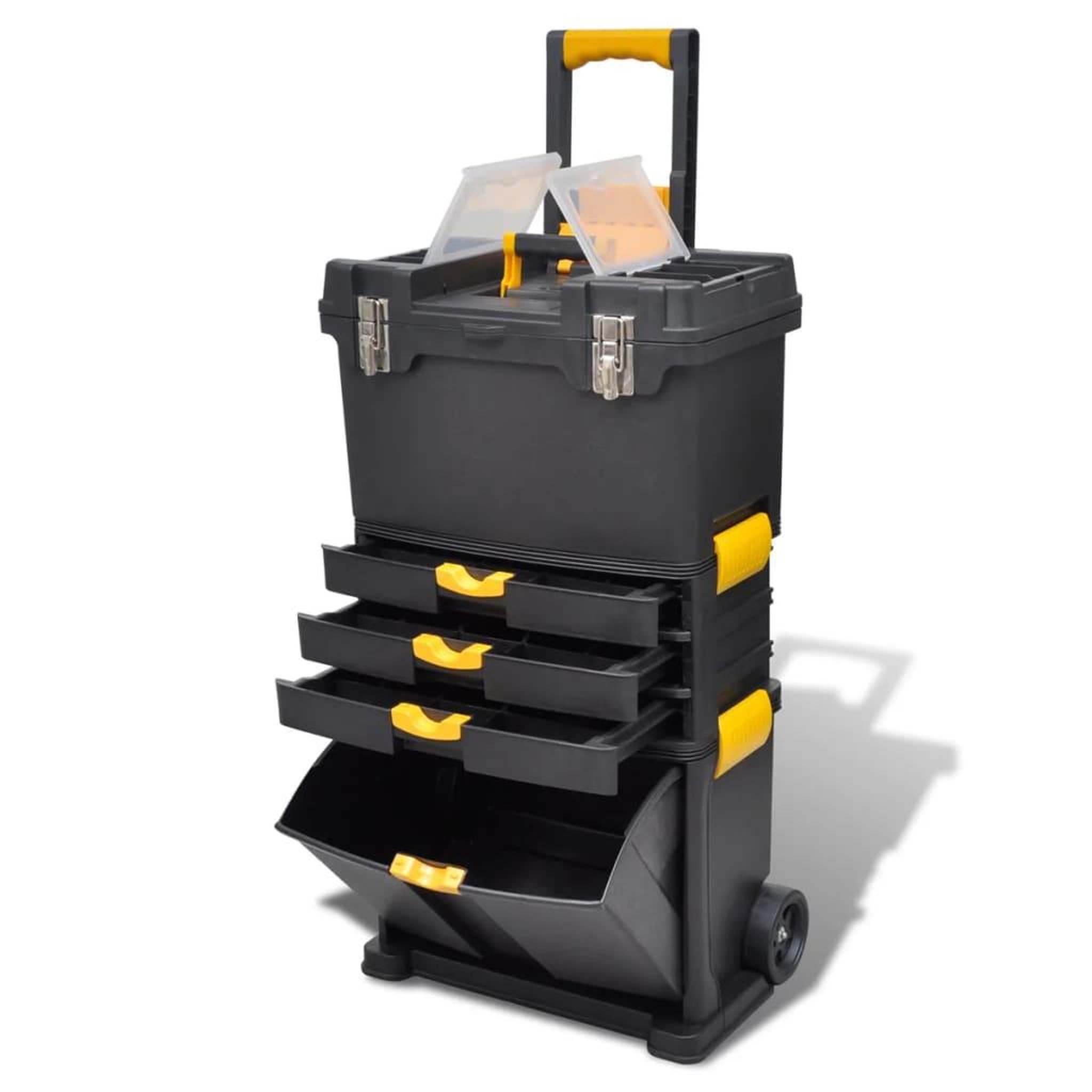 Voir la diapositive 3 : VIDAXL Boîte a outils portable