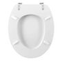 Voir la diapositive 4 : Paris Prix Abattant WC Déco  Kelly  46cm Blanc