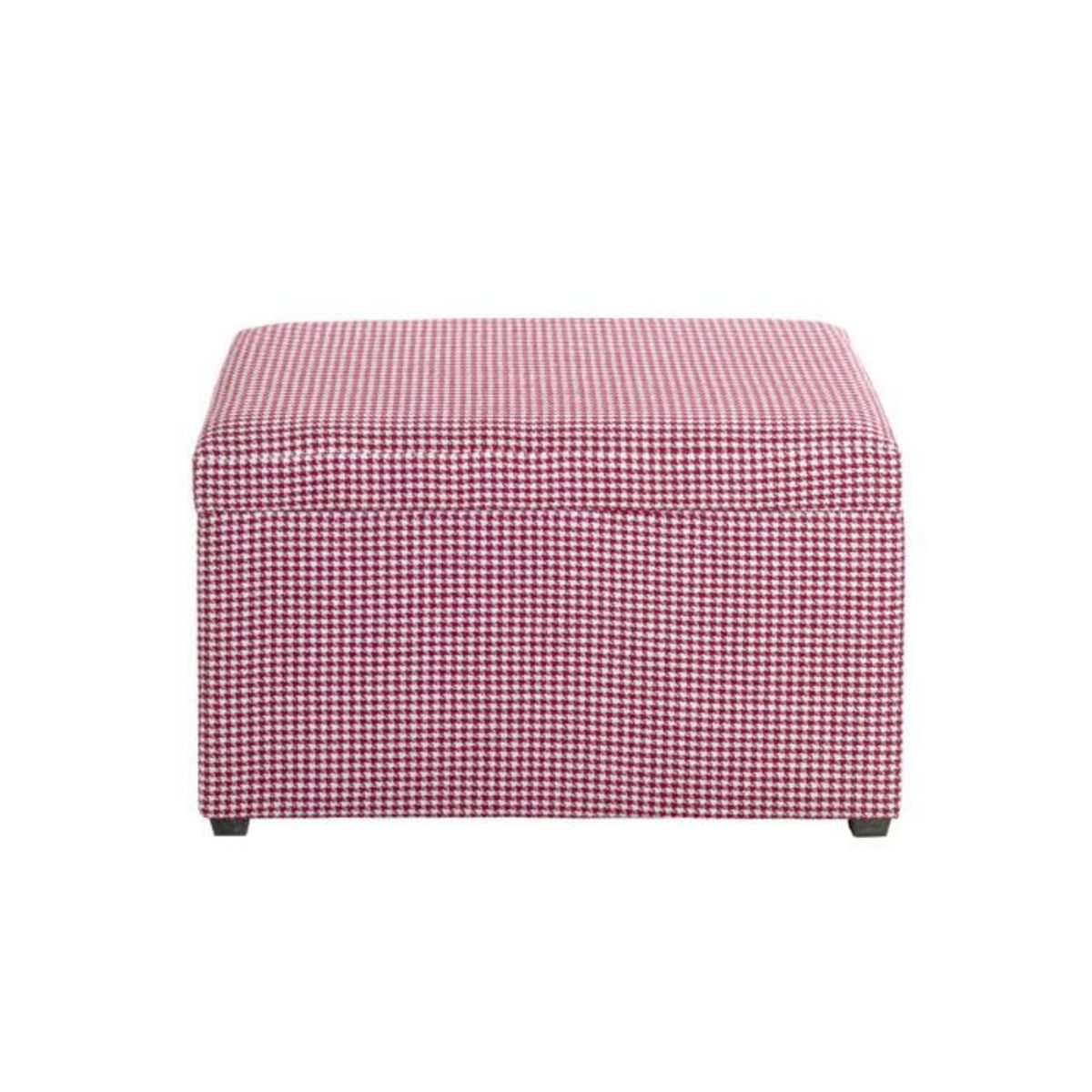 Paris Prix Coffre de Rangement  Aghana  65cm Rose & Blanc