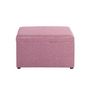 Voir la diapositive 2 : Paris Prix Coffre de Rangement  Aghana  65cm Rose & Blanc