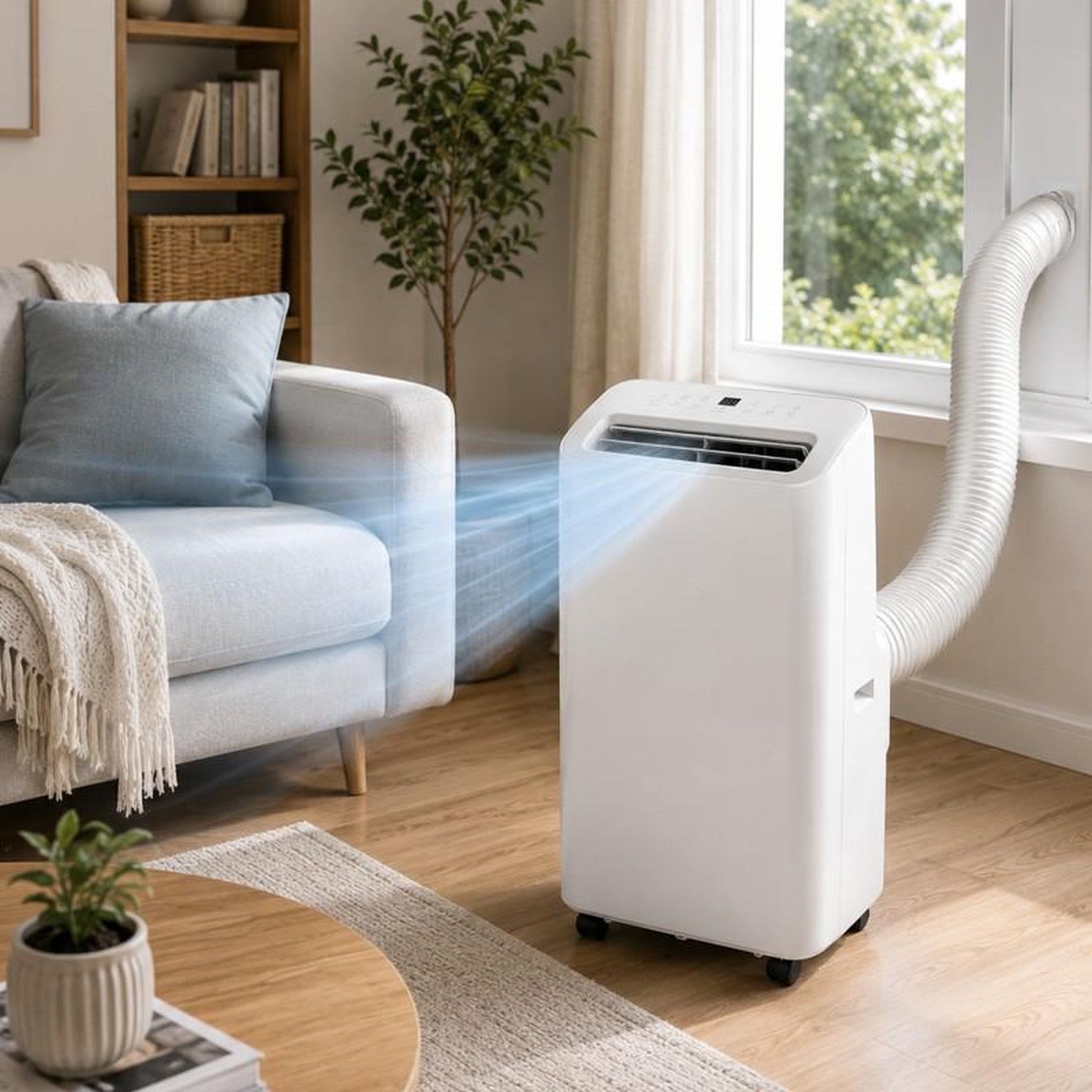 Voir la diapositive 3 : Gree - 12000 Btu - Climatiseur Mobile Froid Et Chaud - Wi-fi - 3,5 Kw