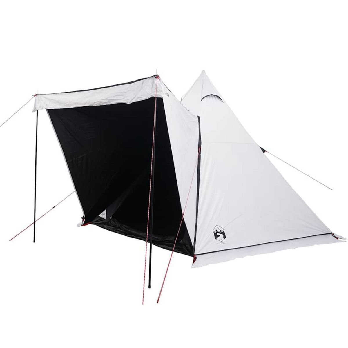 VIDAXL Tente familiale tipi 6 personnes tissu occultant impermeable