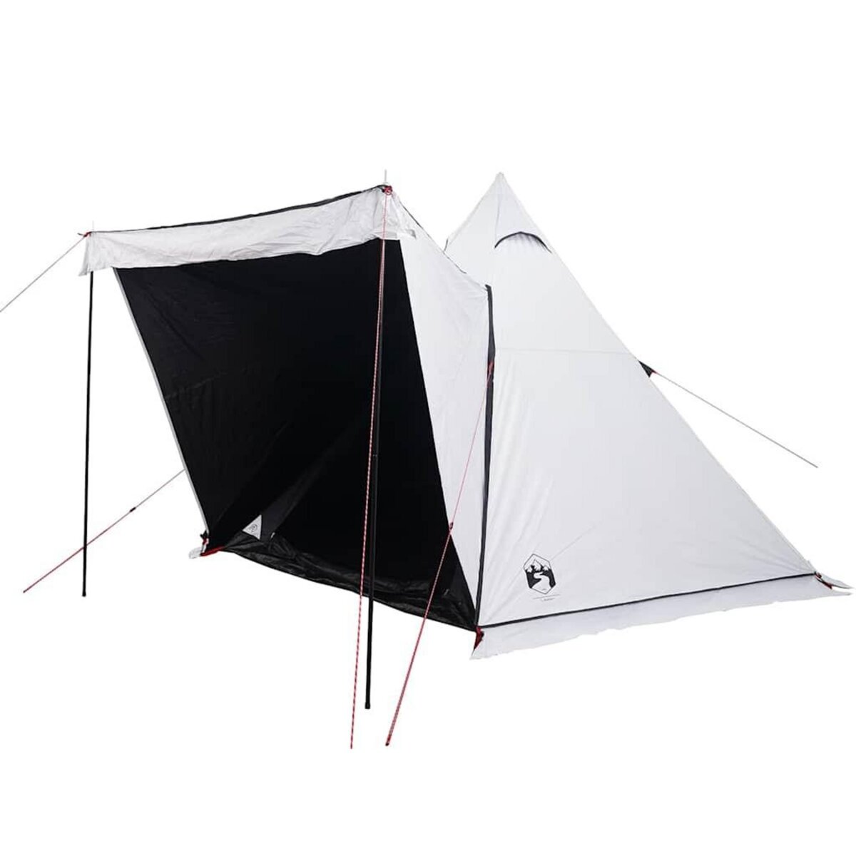 VIDAXL Tente familiale tipi 6 personnes tissu occultant impermeable