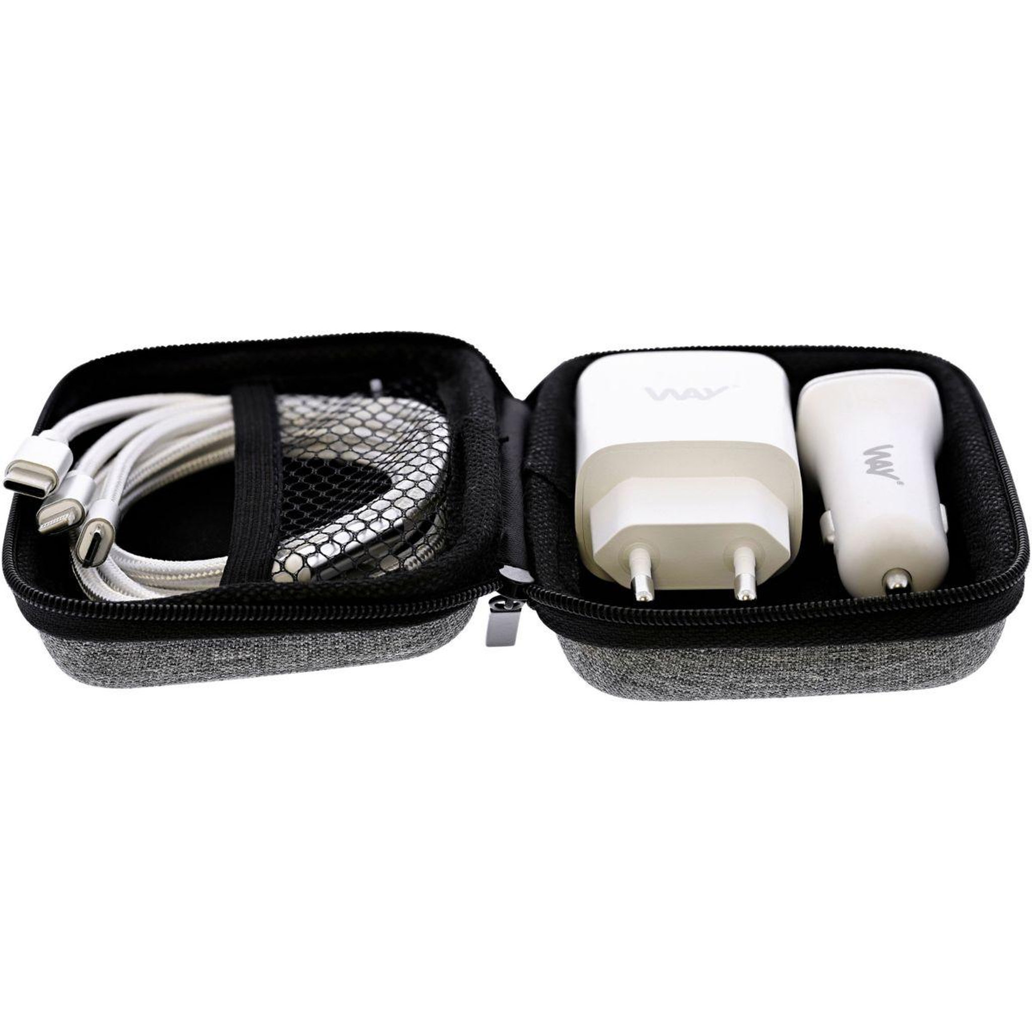 Voir la diapositive 3 : TNB Chargeur + câble de charge universel 3 en 1