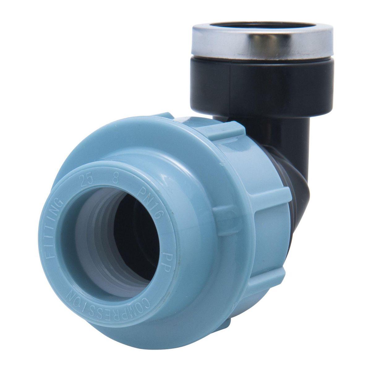 Jardibric Raccord coudé 16b 3-4f d25 plymouth