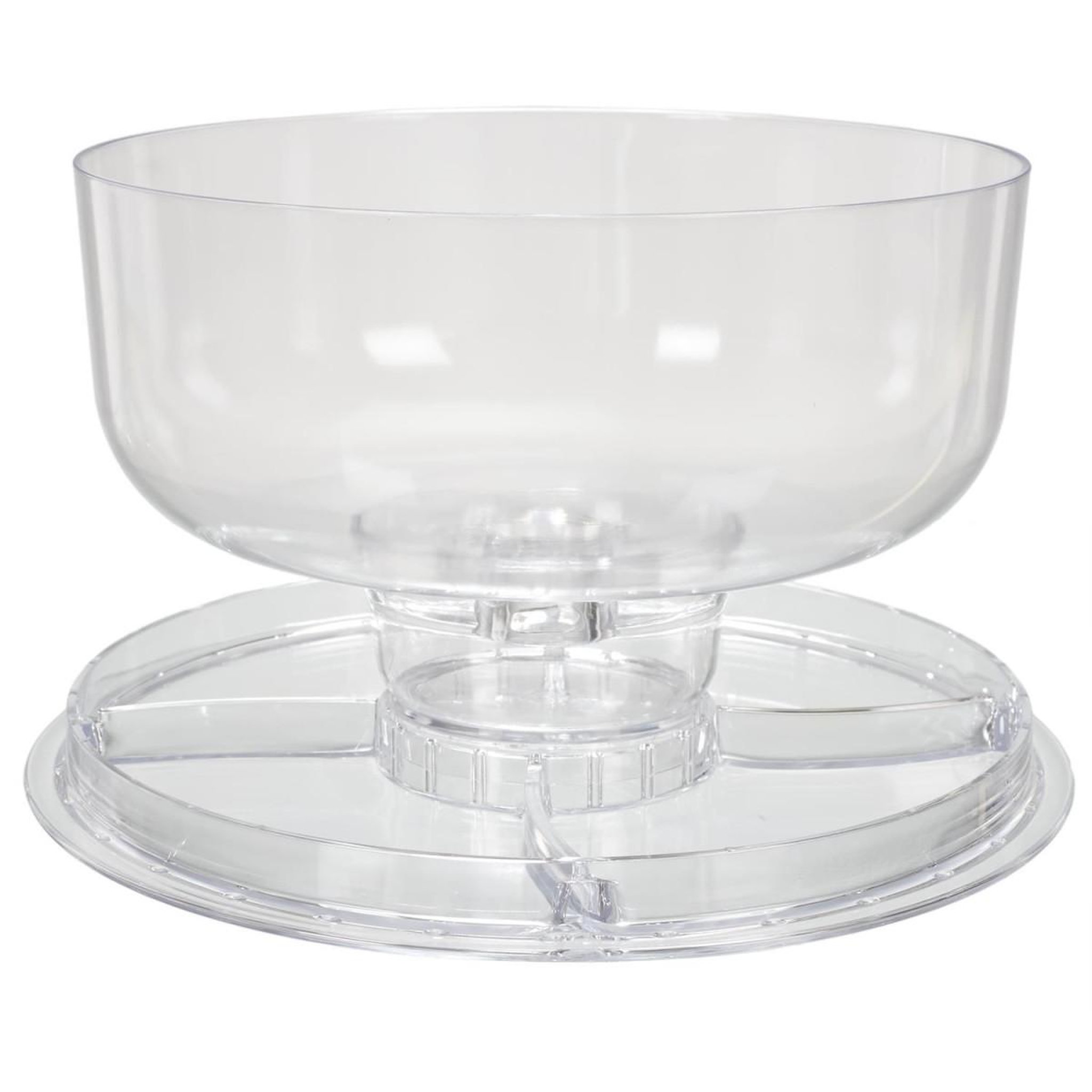 Voir la diapositive 2 : The Home Deco Factory Présentoir multifonction  4 en 1  30cm transparent