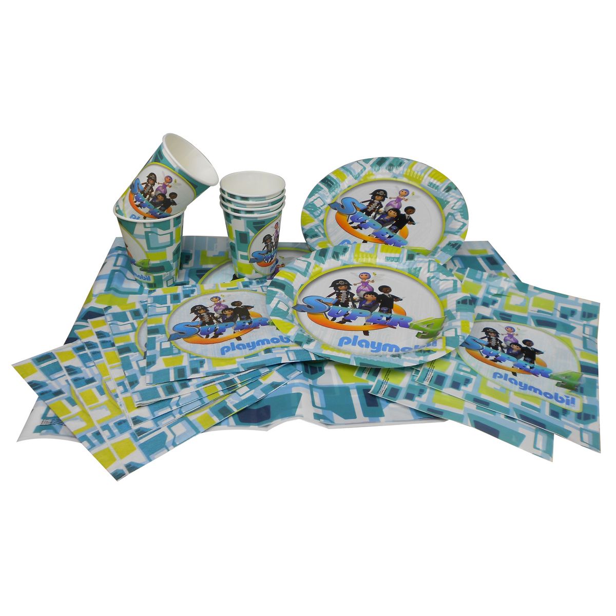 PLAYMOBIL Kit Anniversaire 25 pièces Playmobil