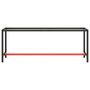 Voir la diapositive 3 : VIDAXL Cadre banc de travail Noir mat et rouge mat 210x50x79 cm Metal
