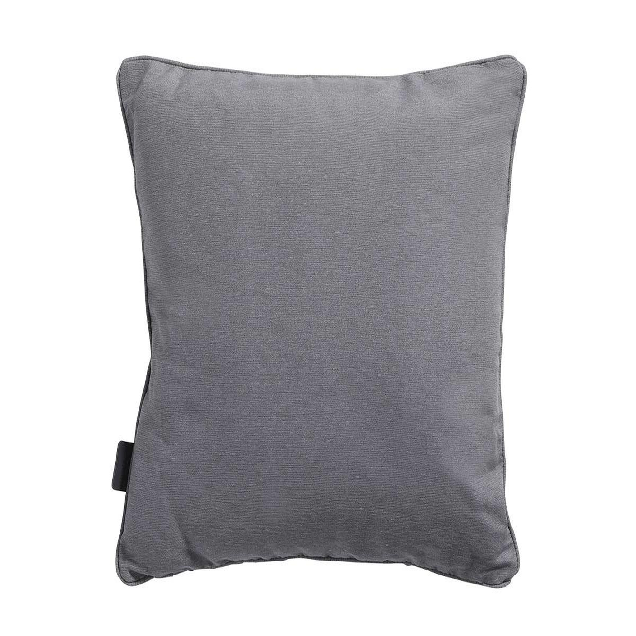 Voir la diapositive 1 : MADISON Coussin déco pour salon de jardin Panama Grey 45 x 45 cm