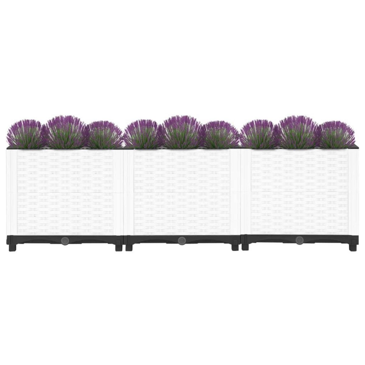 VIDAXL Lit sureleve 120x40x38 cm Polypropylene
