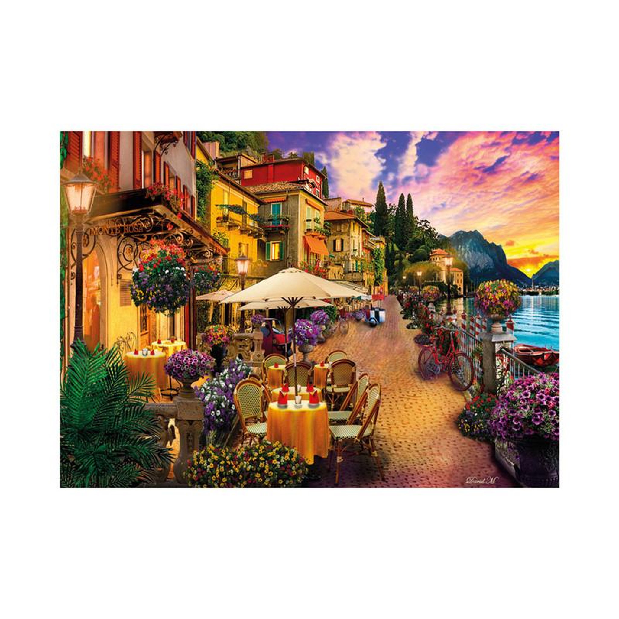 Voir la diapositive 2 : CLEMENTONI Clementoni - 500 pieces - Monte Rosa dreaming