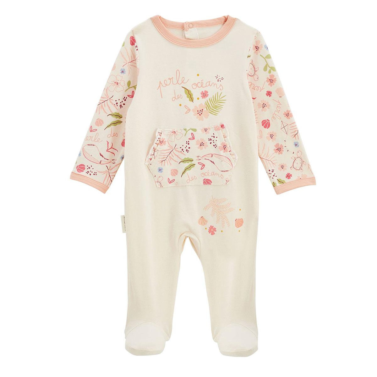 Petit Béguin Lot de 2 pyjamas bébé Santa Giulia