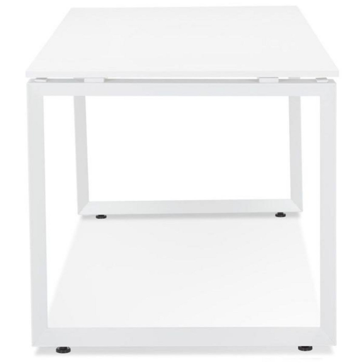 Paris Prix Bureau Design  Abigano  160cm Blanc