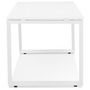 Voir la diapositive 3 : Paris Prix Bureau Design  Abigano  160cm Blanc