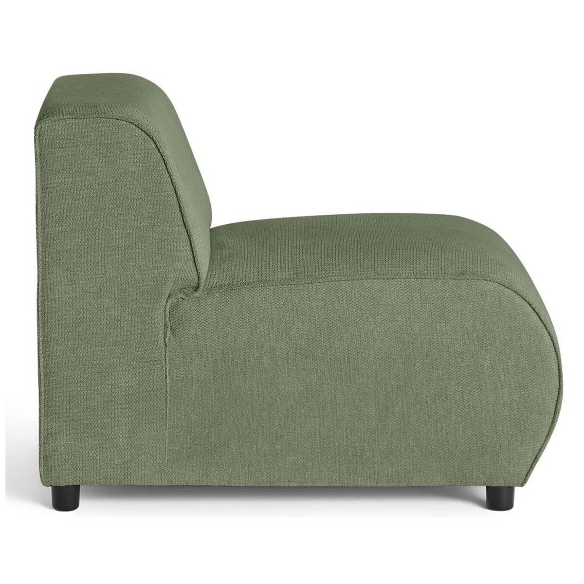 LISA DESIGN Suaro - module d'assise en tissu texturé