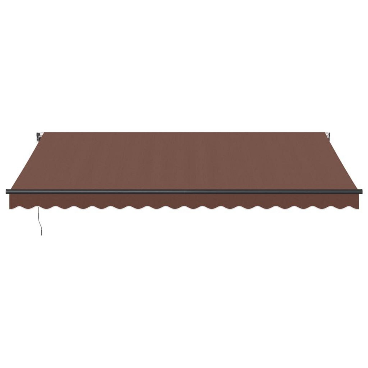 VIDAXL Auvent retractable automatique marron 450x300 cm
