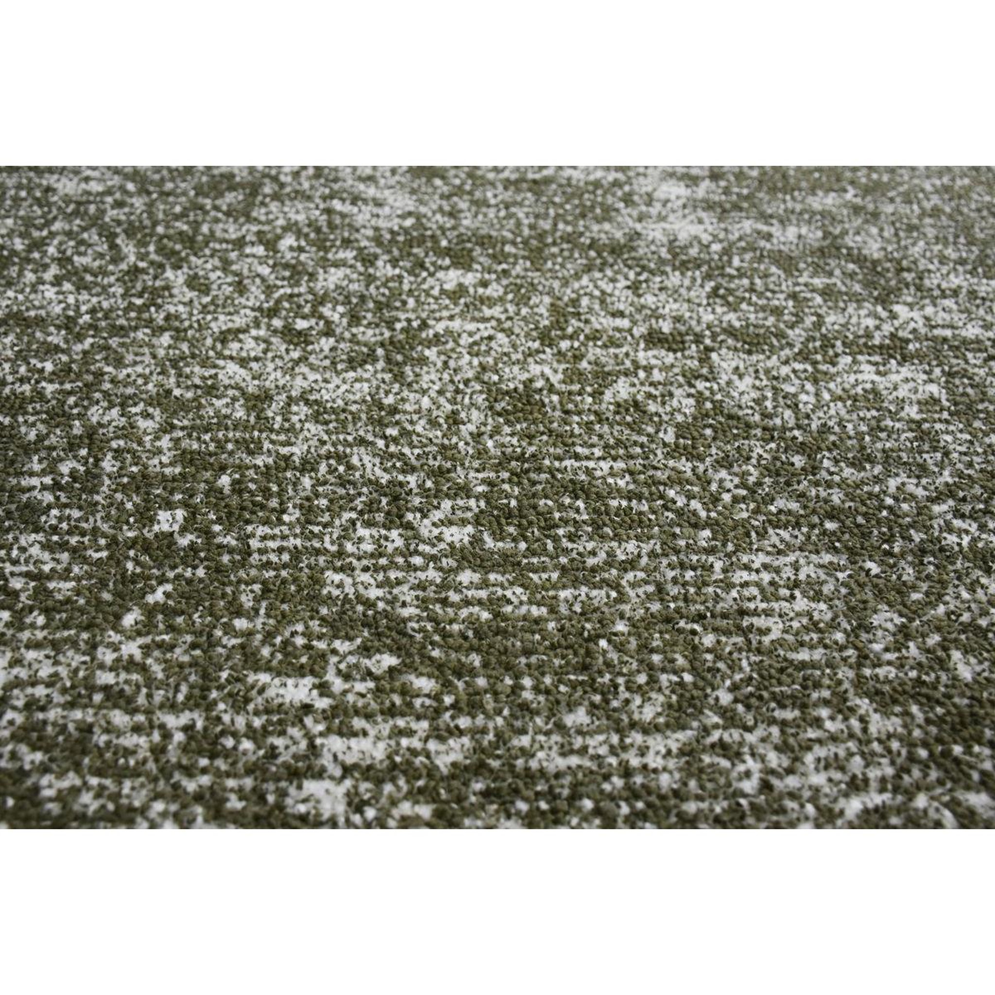Voir la diapositive 3 : Paris Prix Tapis Vintage Tissé à la Main  Etna  Vert Olive