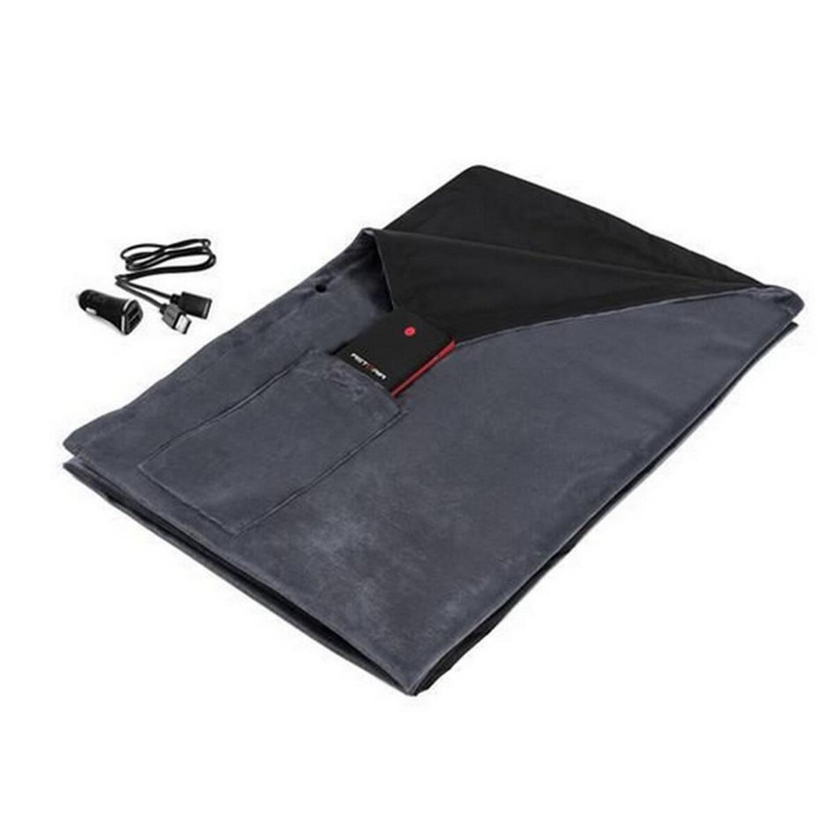 ASTORIA Plaid chauffant 1 personne 120x120cm - ad800a