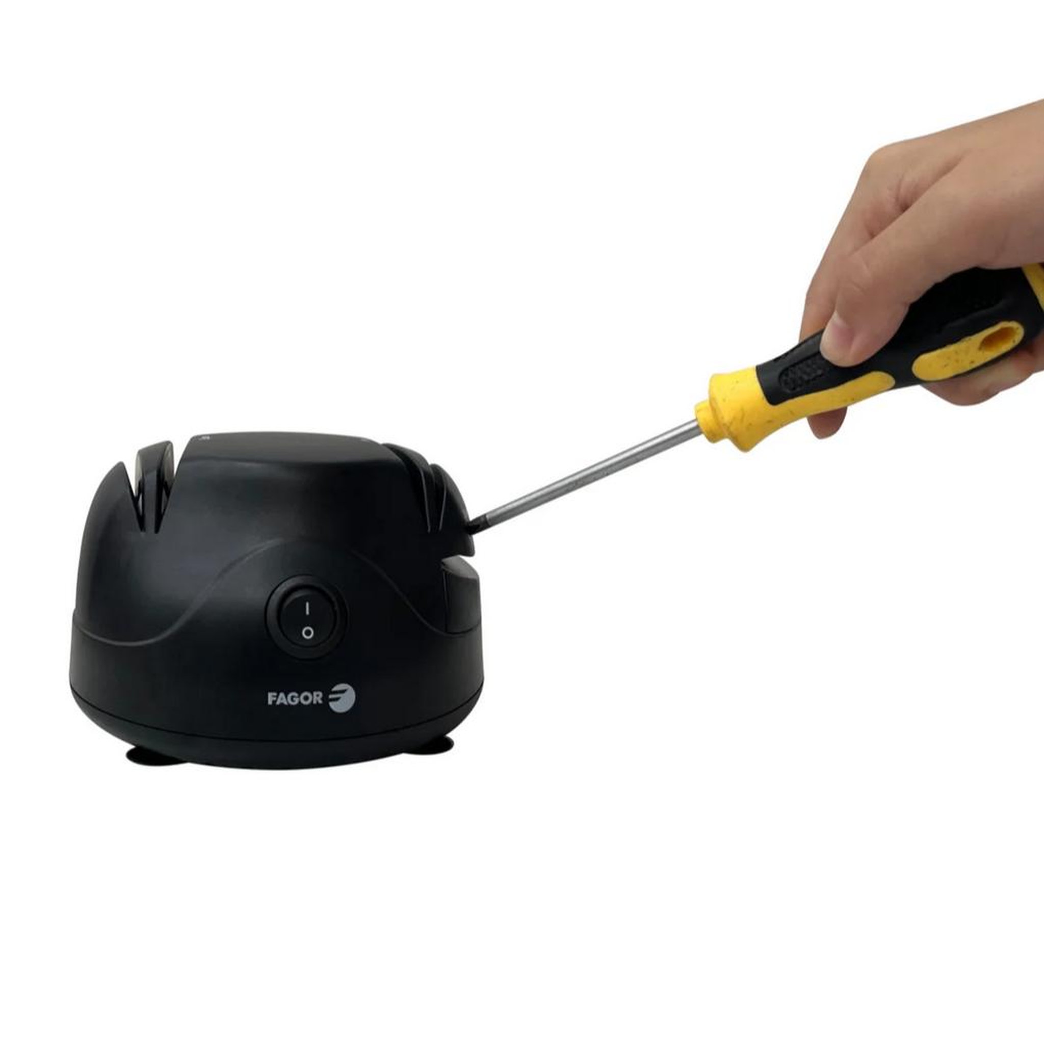 Voir la diapositive 4 : Fagor Affûteur aiguiseur électrique 60w - FG0145