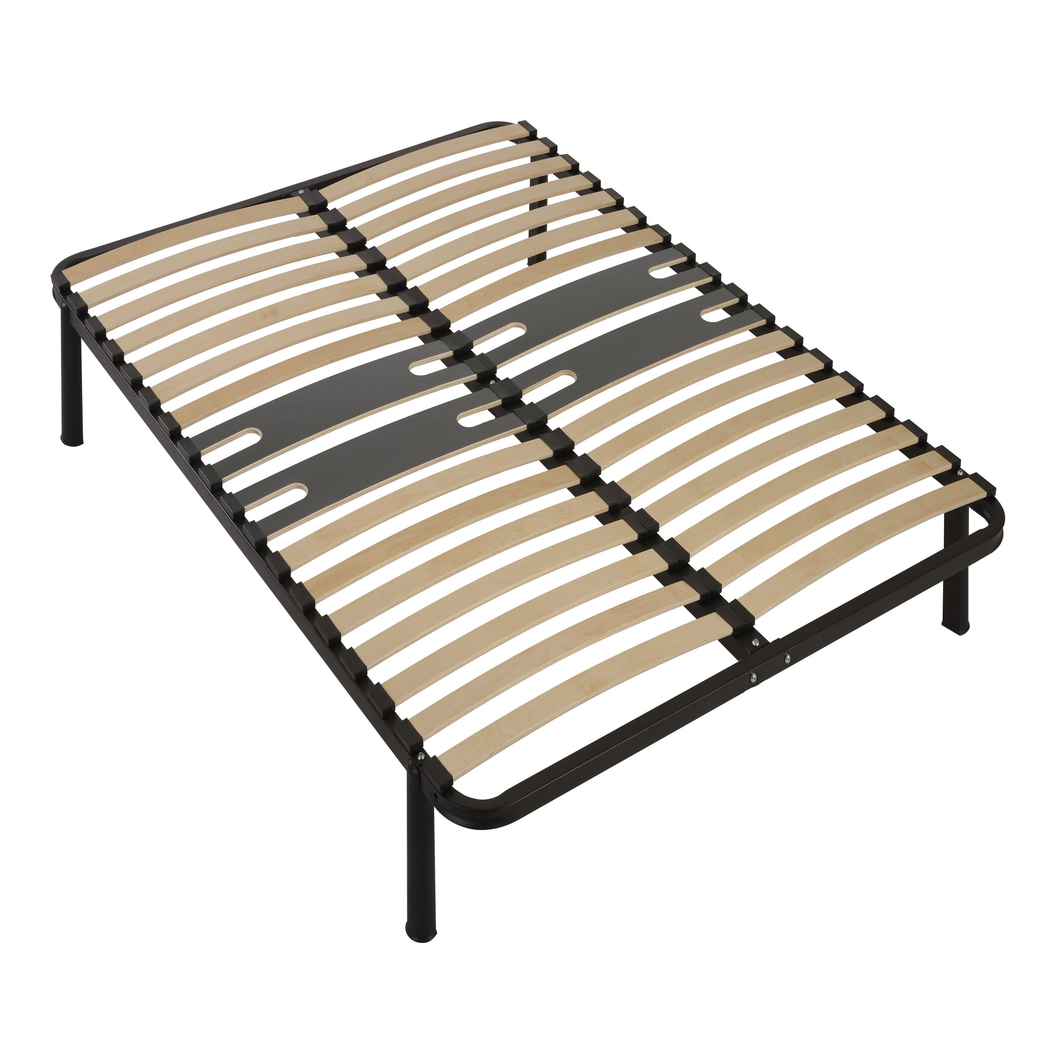 Voir la diapositive 2 : Kit sommier 40 lattes 160x200cm EASYKIT 