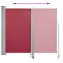 Voir la diapositive 4 : VIDAXL Auvent lateral retractable de patio 120x300 cm Rouge