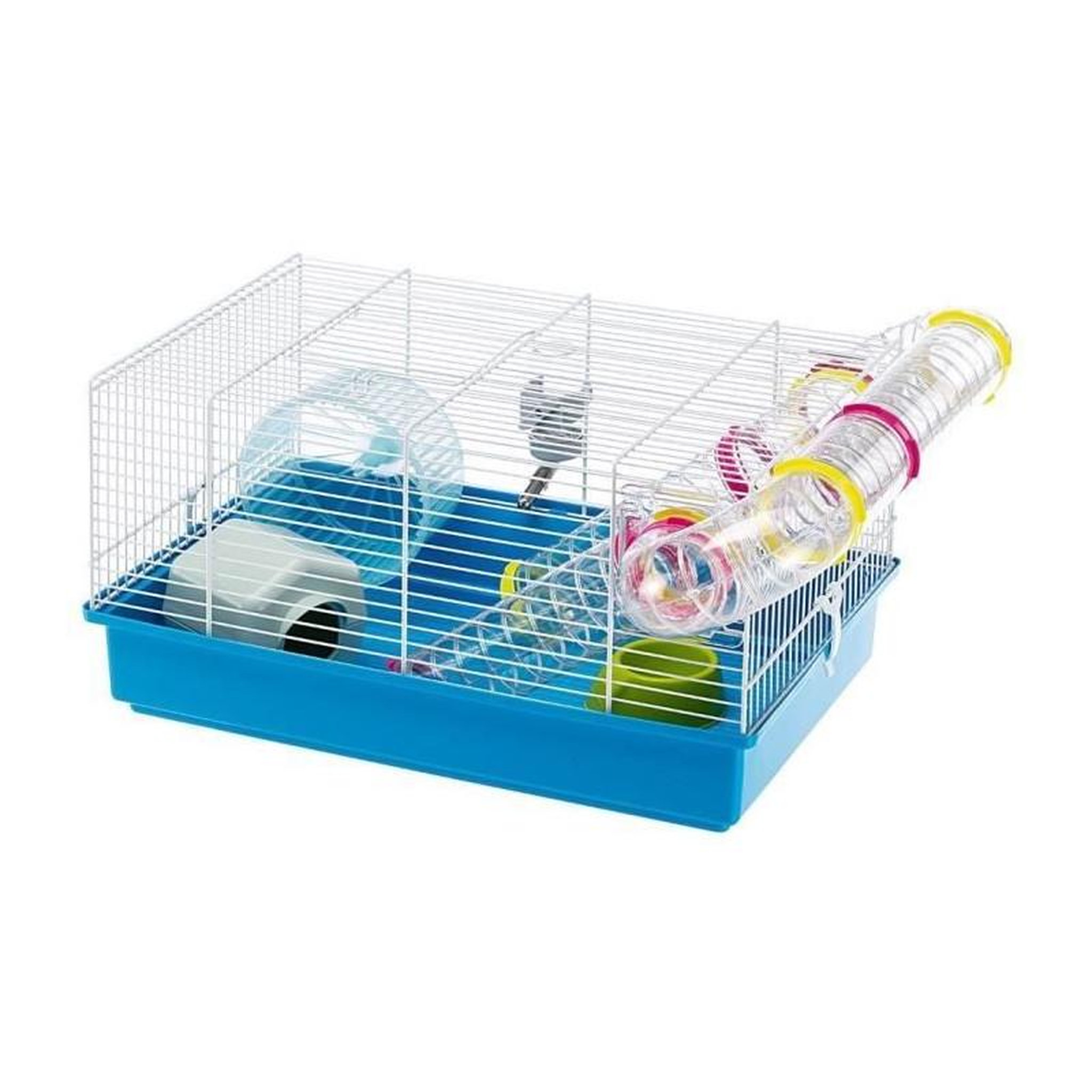 Ferplast Cage - FERPLAST - PAULA TUBE LINE - 46 x 29,5 x 24,5 cm - Bleu