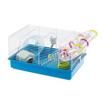Ferplast Cage - FERPLAST - PAULA TUBE LINE - 46 x 29,5 x 24,5 cm - Bleu