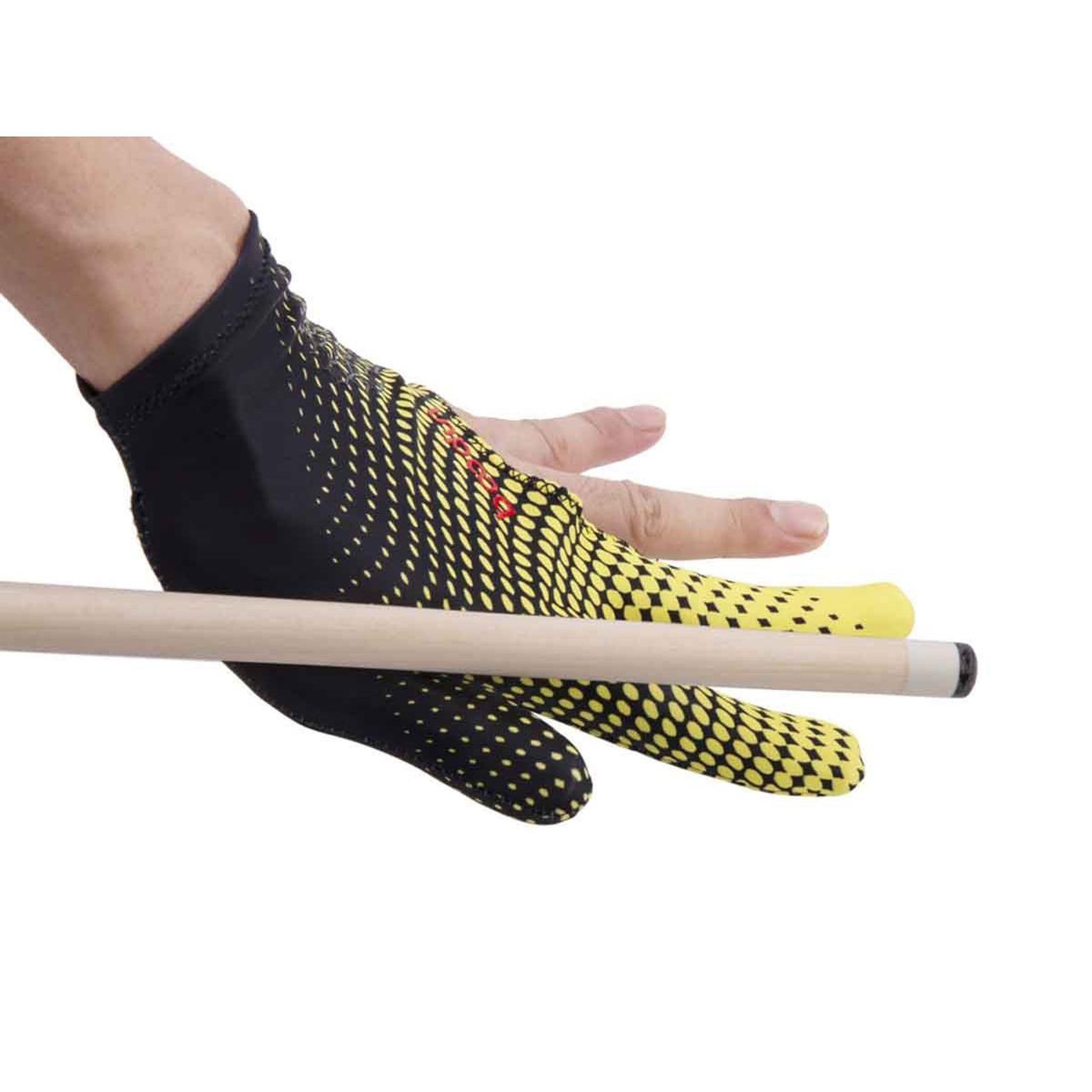 Voir la diapositive 3 : DE FAUGERES Gant de Billard Unisexe en Lycra  Polma  20cm Jaune
