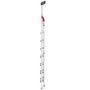 Voir la diapositive 3 : HAILO Escabeau 8 marches larges 3m45 en aluminium - PROFISTEP XXL