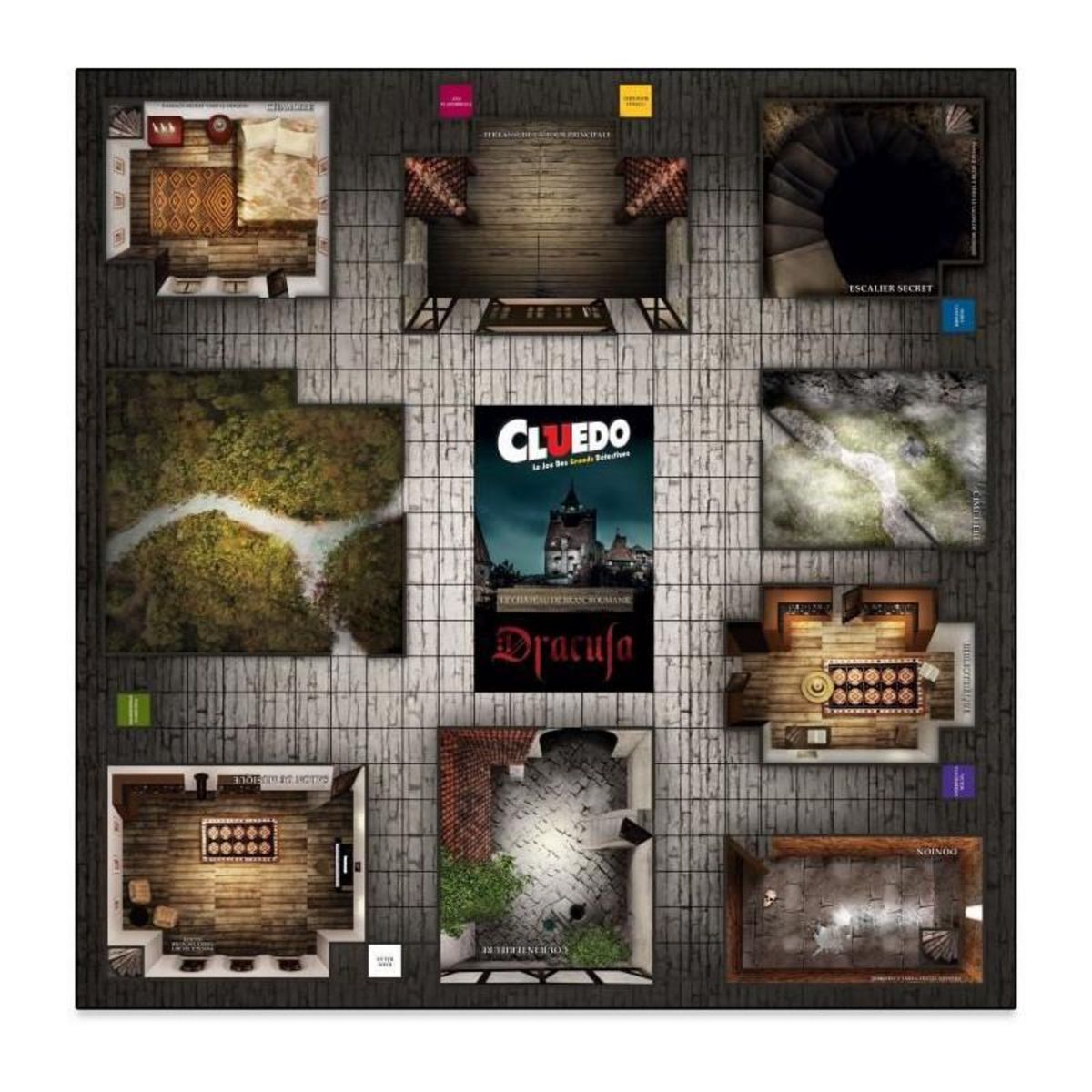 Winning Moves CLUEDO DRACULA - Jeu de plateau - WINNING MOVES