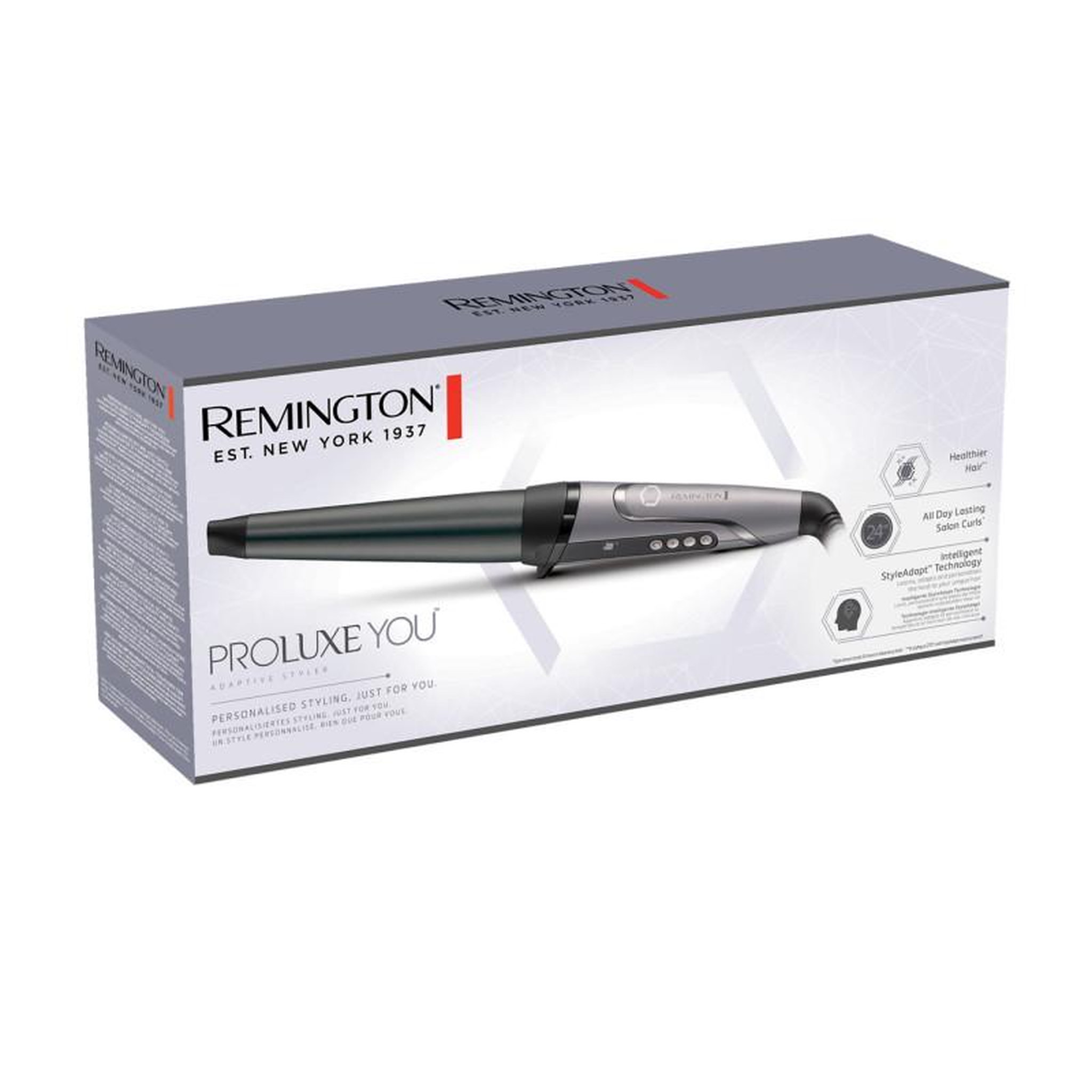 Voir la diapositive 4 : REMINGTON Fers à boucler Remington PROLUXE YOU Ci98X8