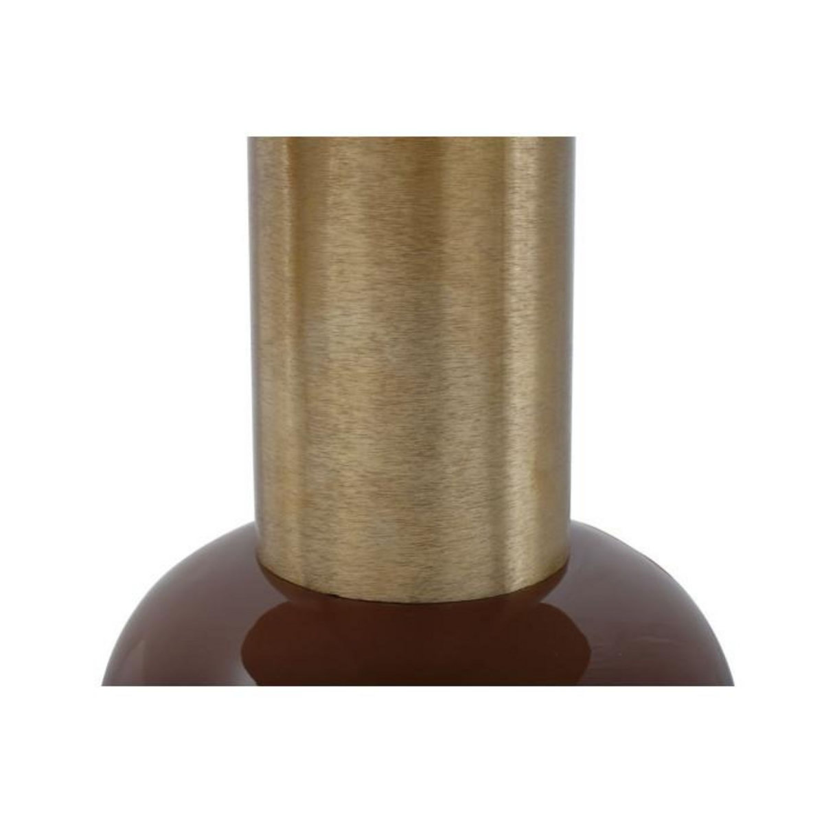 Paris Prix Table d'Appoint Design  Yeza  49cm Nougat & Or