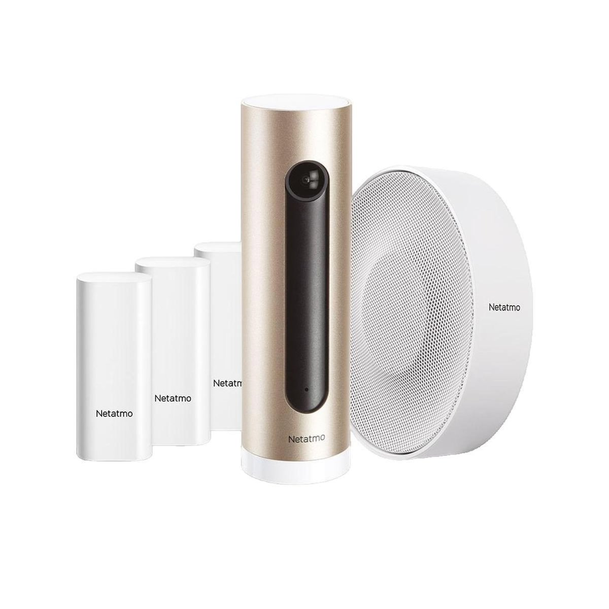 NETATMO Système de sécurité Netatmo NBU-ICSS-EU avec caméra intelligente et reconnaissance faciale