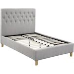 Habitat et Jardin Lit  Emmy  - 160 x 200 cm - Beige