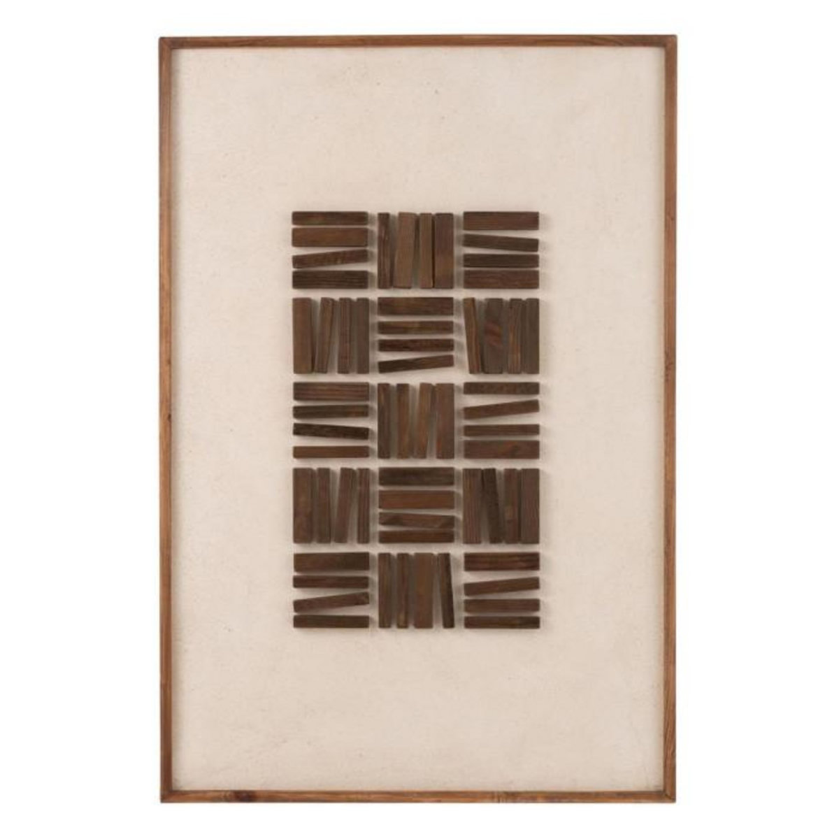 Paris Prix Toile Murale Encadrée  John  82x122cm Marron