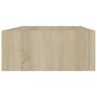 Voir la diapositive 5 : VIDAXL Etagere a tiroir murale chene 40x23,5x10 cm MDF
