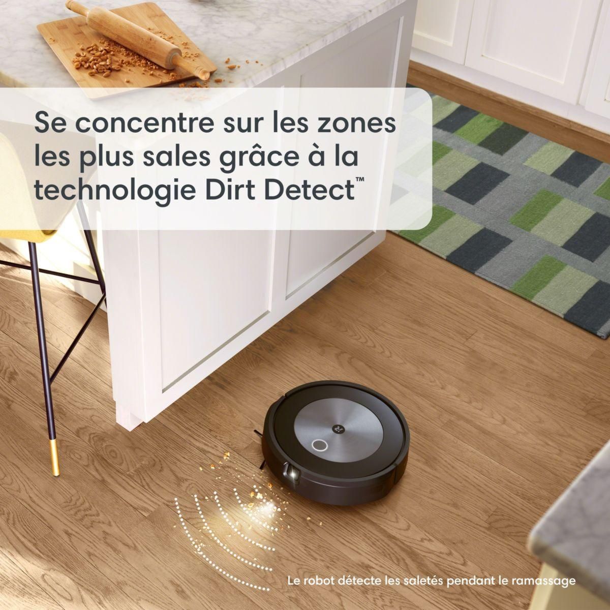 IROBOT Aspirateur robot Roomba combo J5+