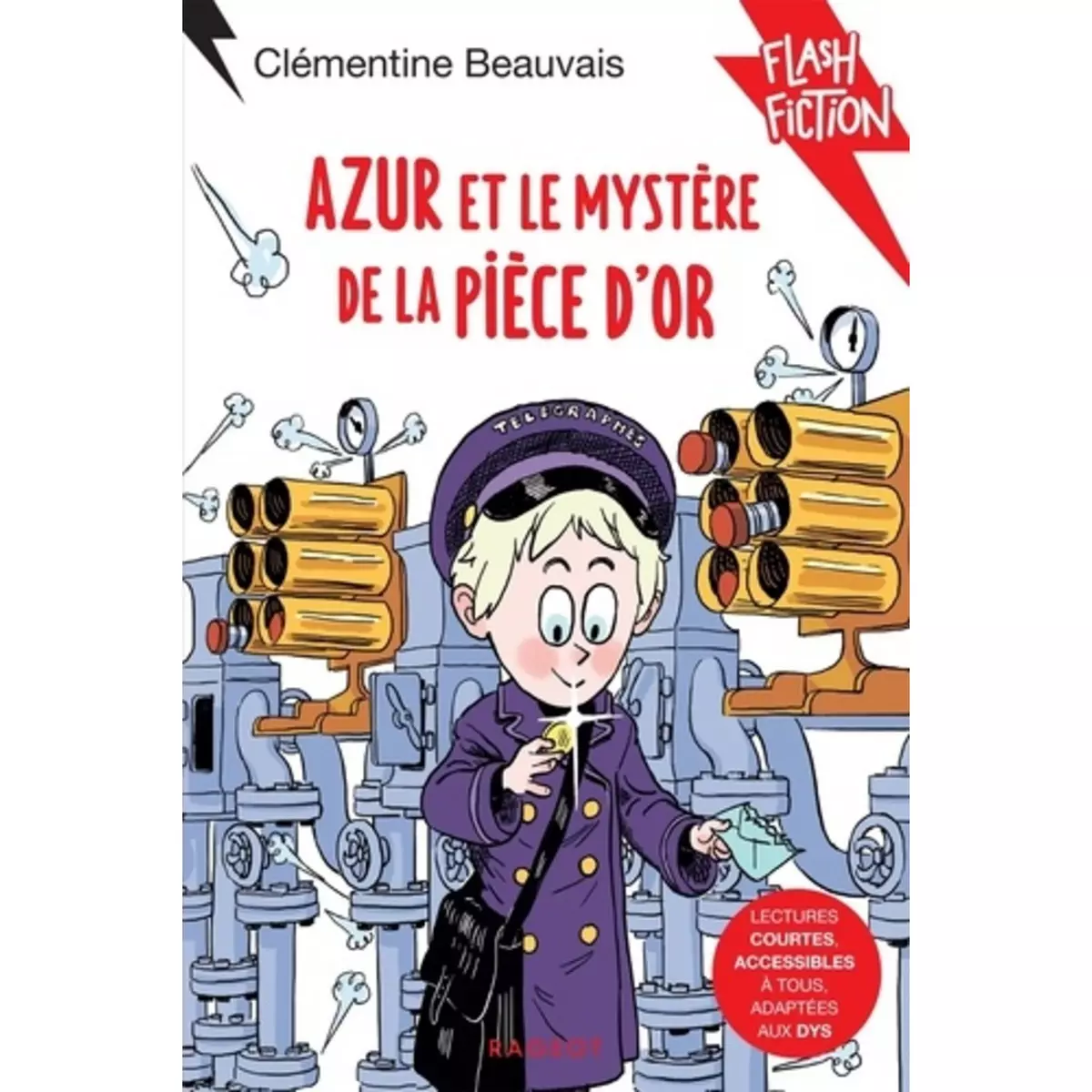  AZUR ET LE MYSTERE DE LA PIECE D'OR [ADAPTE AUX DYS], Beauvais Clémentine