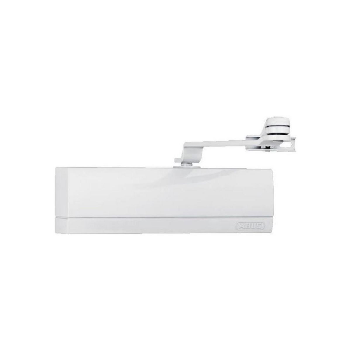 ABUS Ferme porte Alu 85 kg max avec Capot Blanc Blister