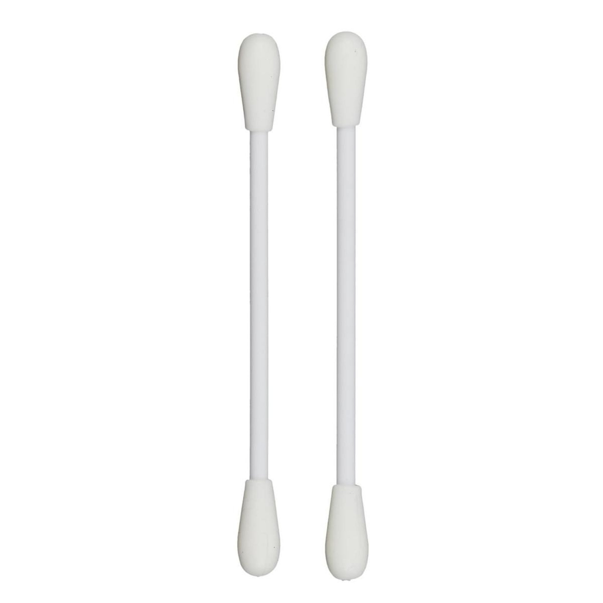 Voir la diapositive 2 : Cosmetic Club Lot de 2 bâtonnets silicone  maquillage  7cm blanc