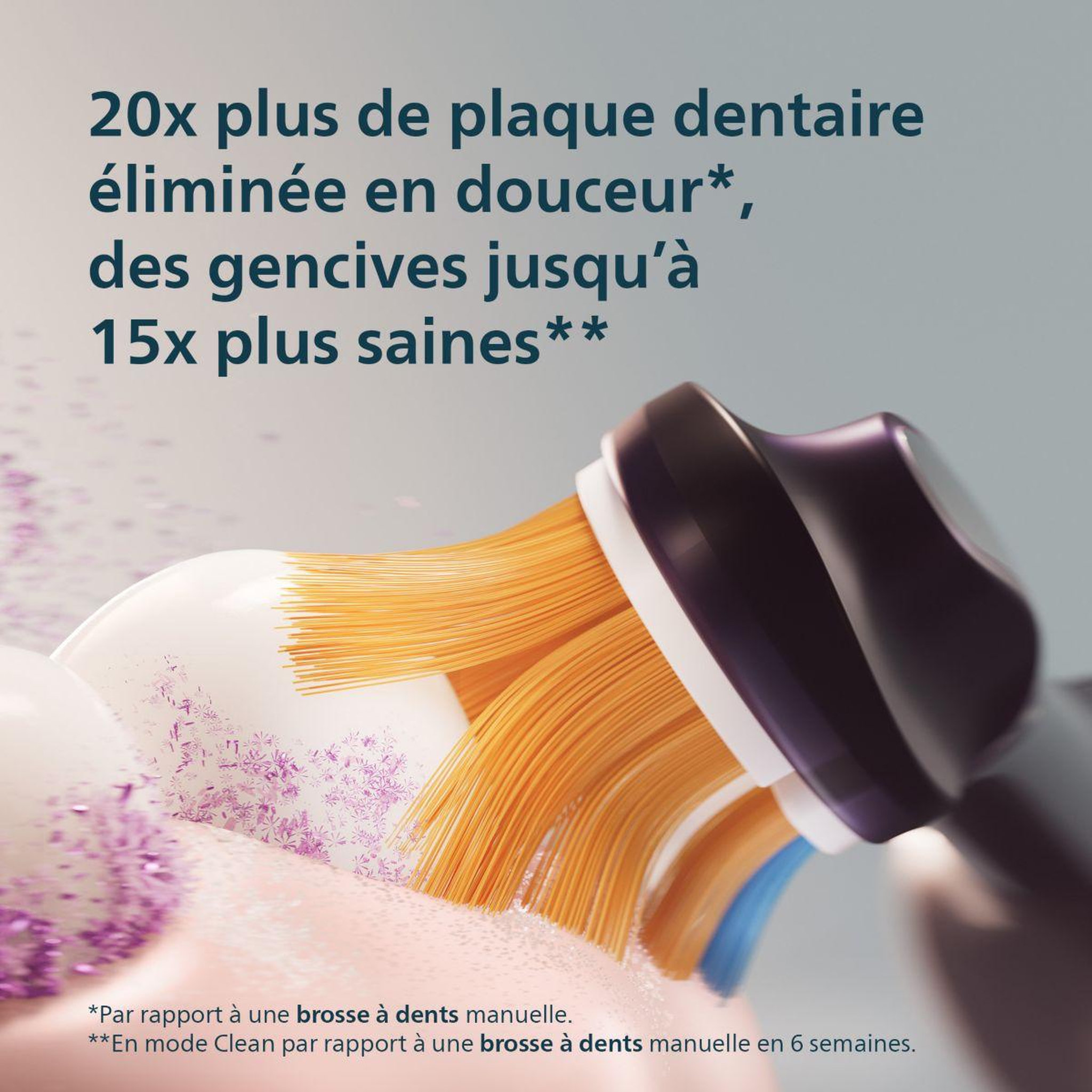 Voir la diapositive 3 : Philips Brosse à dents électrique sonicare diamondclean 9000 hx9213/85