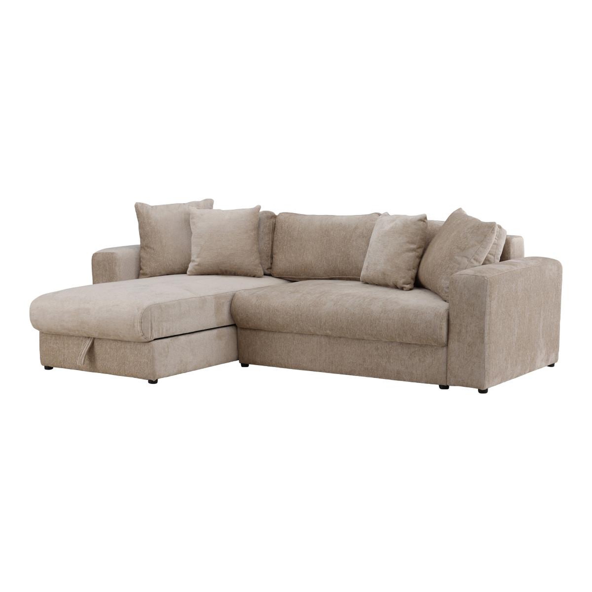 Voir la diapositive 2 : Paris Prix Canapé d'angle convertible  bellman  250cm beige