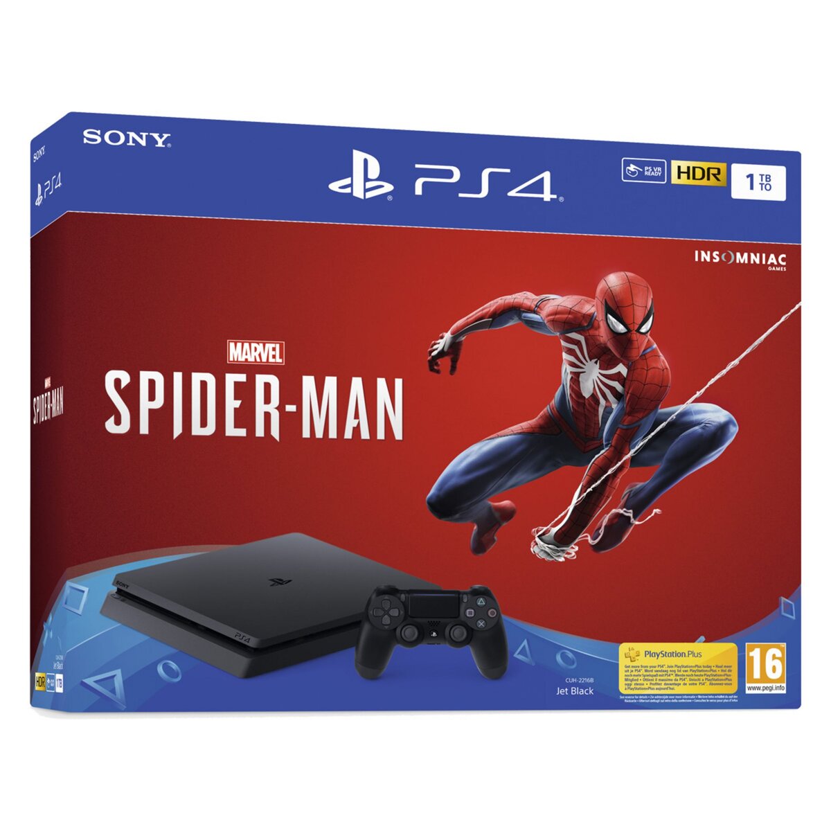 SONY Pack PS4 1To Marvel's Spider-Man