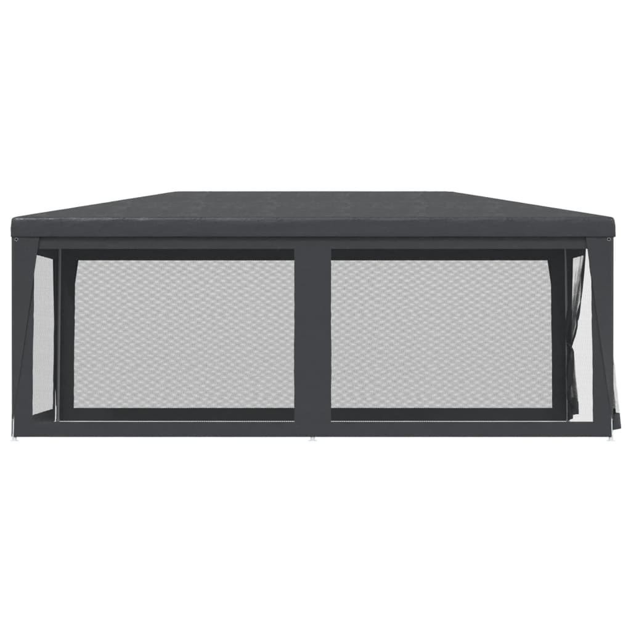 Voir la diapositive 4 : VIDAXL Tente de fete avec 6 parois laterales en maille Anthracite 3x6m