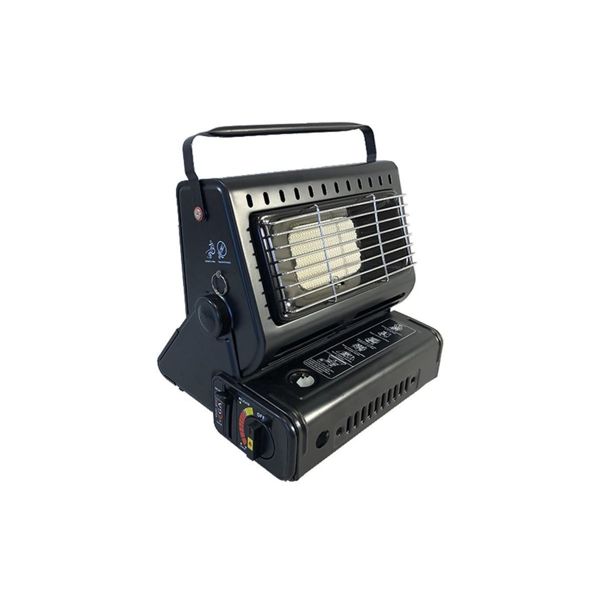 NIKLAS Chauffage à gaz portable 1300W Céramique Réglable Pêche Camping Outdoor NIKLAS