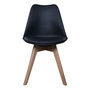 Voir la diapositive 3 : The Home Deco Factory 2 Chaises design scandinaves rembourrées Cocooning