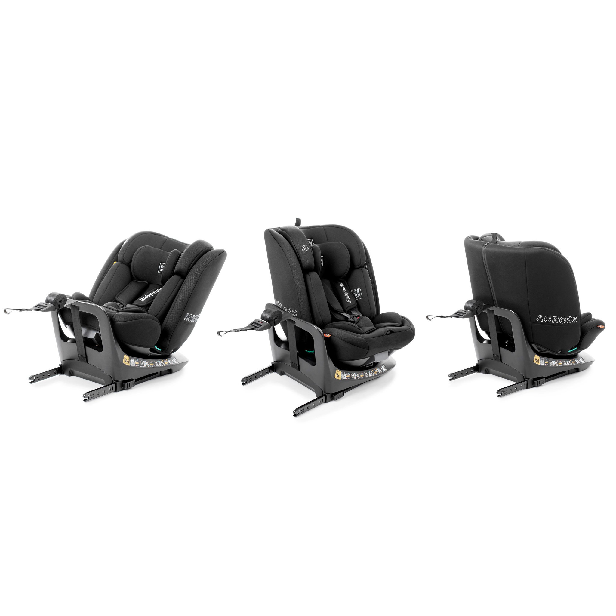 Voir la diapositive 4 : BABYAUTO Across ifix top tether 40-150 cm