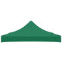 Voir la diapositive 3 : VIDAXL Toit de tente de reception 3x3 m Vert 270 g/m^2