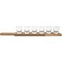 Voir la diapositive 2 : COOK CONCEPT Verre Shooter 6pcs support acacia M8