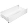 Voir la diapositive 1 : BABY PRICE Tiroir de Lit Combiné Evolutif, JOY coloris blanc 